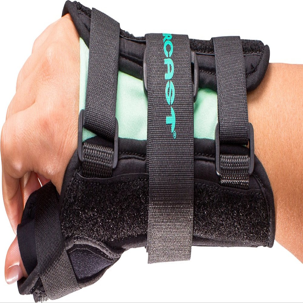 Aircast A2 Wrist Brace with Thumb Spica-Right-Medium
