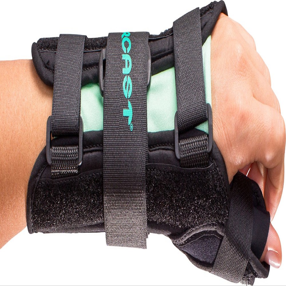 Aircast A2 Wrist Brace with Thumb Spica-Left-Medium