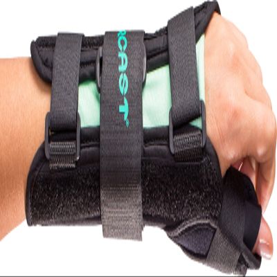 Aircast A2 Wrist Brace with Thumb Spica-Left-Small