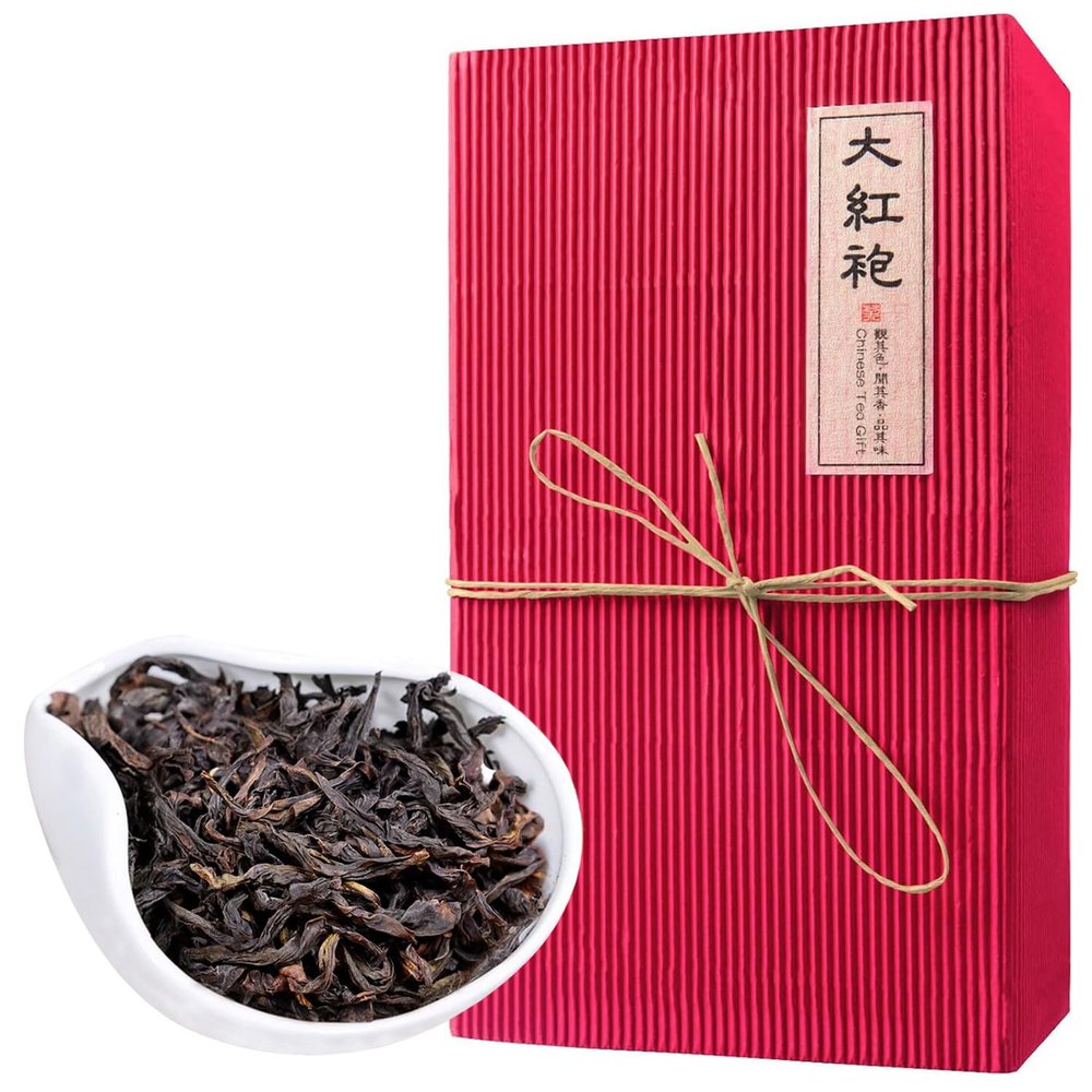 Luxtea Chinese Top10 Famous Tea  Wuyi Da Hong Pao / Rock Tea / Big Red Robe / Dahongpao Oolong Black Tea  Grade AA