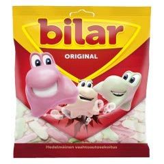14 Bags x 125g of Ahlgrens Bilar Original - Swedish - Chewy - Marshmallow - Cars - Candies - Sweets