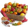 A Gift Inside Fresh from the Harvest Fruit, Nut & Sweets Basket view 1
