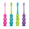 SmileGoods Y292 Child Toothbrush, Bubble Grip, Suction Cup, Individually Packaged Toothbrushes, Assorted Colors, Pack of 72 view 2