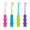 SmileGoods Y292 Child Toothbrush, Bubble Grip, Suction Cup, Individually Packaged Toothbrushes, Assorted Colors, Pack of 72 view 3