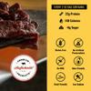 Aufschnitt Grass Fed Beef Jerky - Low Sodium, Certified Kosher - Made in USA - Keto Friendly - 5 Pack, Teriyaki view 4