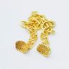 10 Packs Sino Dental Group Orthodontic Braces Eruption Appliance With Traction Chain,Gold/Sliver, Round/Retangular Base (Retangular, Golden) view 1