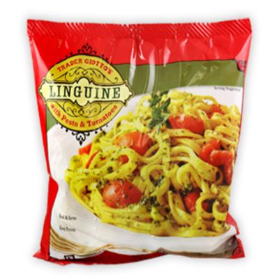 Trader Joe's Trader Giotto's Linguine With Pesto & Tomatoes Pack of 4