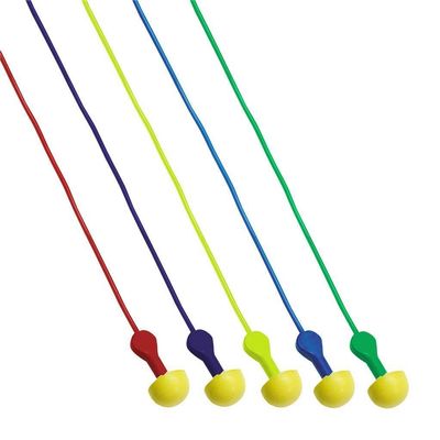 3M E-A-R Express Pod Plugs Corded Earplugs, Hearing Conservation Assorted Color Grips 311-1115 in Pillow Pack (Pack of 100)
