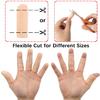 (20PCS)Gel Finger Sleeves,Finger Support,Silicones Finger Protectors,Waterproof,Finger Cots Great for Finger Craking,Finger Trigger. view 3