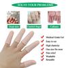 (20PCS)Gel Finger Sleeves,Finger Support,Silicones Finger Protectors,Waterproof,Finger Cots Great for Finger Craking,Finger Trigger. view 4
