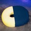 King Products Foam Donut Molded Cushion with Hole in Center to Relieve discomfort Size Large 18" Navy Color view 1