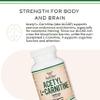 Acetyl L-Carnitine 1,000mg Per Serving, 150 Capsules (ALCAR for Brain Function Support, Memory, Attention, and Stamina) Acetyl L Carnitine That is Third Party Tested by Double Wood view 4