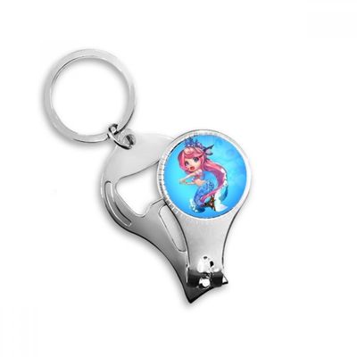 Cartoon Game Funny Corps Character Nail Clipper Ring Key Chain