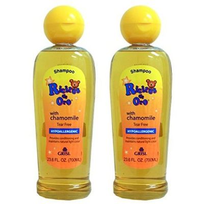 2 PACKS Grisi Ricitos De Oro Baby Shampoo Hypoallergenic Manzanilla Chamomile 23.6 oz each