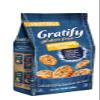 Gratify Gluten Free Pretzel Thins Everything Vegan GF Pretzel Crisps, 10.5oz Bag (Pack of 1) view 1
