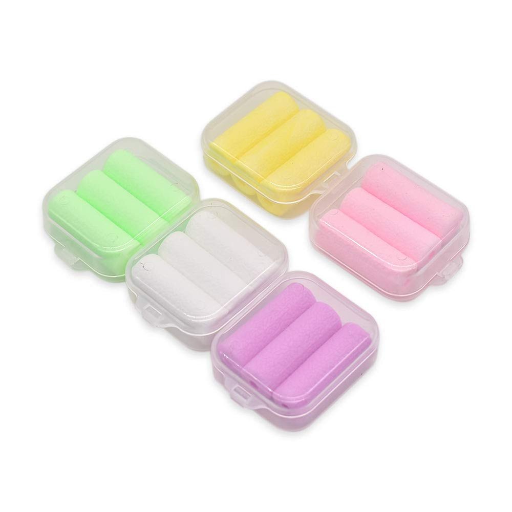 Angzhili 15 Pcs/5 Box Aligner Chewy for Aligner,Orthodontic Chewers for Aligner Trays Seater Chewy, Silicone Orthodontic Chew Sticks with Storage Case