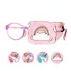 Astropic Cotton & Silk Eye Patch for Kids Glasses (Left Eye, Rainbow) view 1