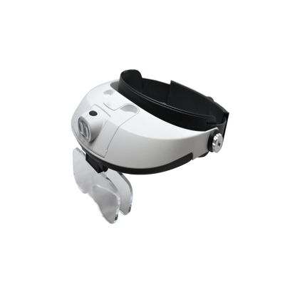 Grobet LED Illuminating headband magnifier