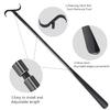 35" Long Dressing Stick with Shoe Horn with Sock Removal Tool, Adjustable Extended Dressing Aids for Shoes, Socks, Shirts and Pants view 2