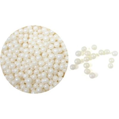 Confectionery House 4MM White Edible Pearls by Confectionery House