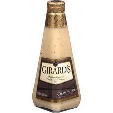 Champagne Salad Dressing 12 Ounces (Case of 6) by Girards