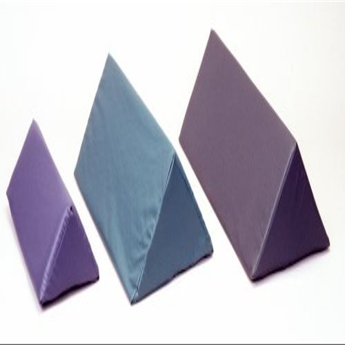 Small Body Positioning Wedge. 17"L x 8"W x 4"H; color: blue