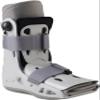 Aircast AirSelect Short Styled Universal Fit Walker Brace and Walking Boot with Overlapping Duplex Air Cells Lining (Small, Gray) view 1