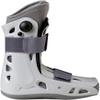 Aircast AirSelect Short Styled Universal Fit Walker Brace and Walking Boot with Overlapping Duplex Air Cells Lining (Small, Gray) view 2