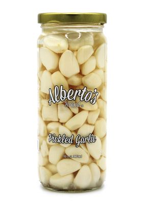 Alberto's Pickled Garlic