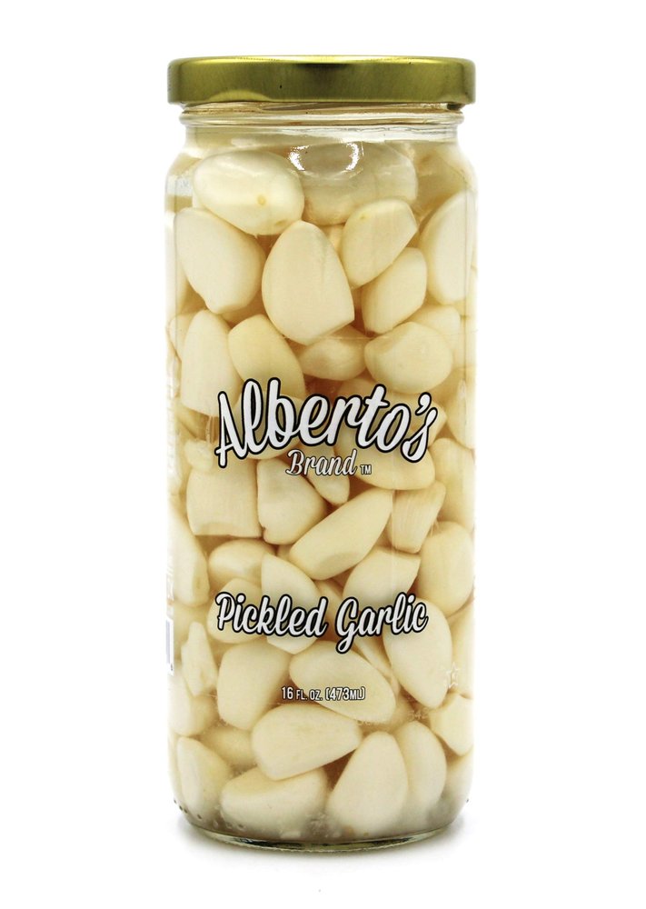 Alberto's Pickled Garlic