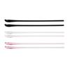 3 Pairs TR Material Eyeglasses Replacement Accessories Ear Anti-Slip Holder Temple Tips Ear Pads Tube Eyewear Retainers Comfort Replacement Tips for Thin Metal Eyeglass Legs(Black+White+Pink) view 1