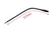 3 Pairs TR Material Eyeglasses Replacement Accessories Ear Anti-Slip Holder Temple Tips Ear Pads Tube Eyewear Retainers Comfort Replacement Tips for Thin Metal Eyeglass Legs(Black+White+Pink) view 3