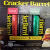 Cracker Barrel Cheddar 3 Pack 3 x 8 oz Blocks Cheddar Cheese total 24 oz view 1