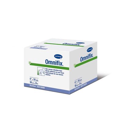 Hartmann Omnifix Latex-Free Non-Woven Dressing Retention Tape - 4" x 10 yds - Box of 12