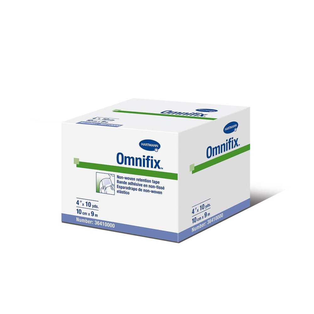 Hartmann Omnifix Latex-Free Non-Woven Dressing Retention Tape - 4" x 10 yds - Box of 12