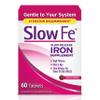 Slow Fe 45mg Iron Supplement for Iron Deficiency, Slow Release, High Potency, Easy to Swallow Tablets - 60 Count view 1