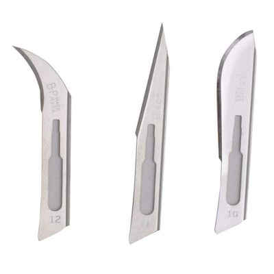 Bard Parker Carbon Steel Rib-Back Blade, No. 11
