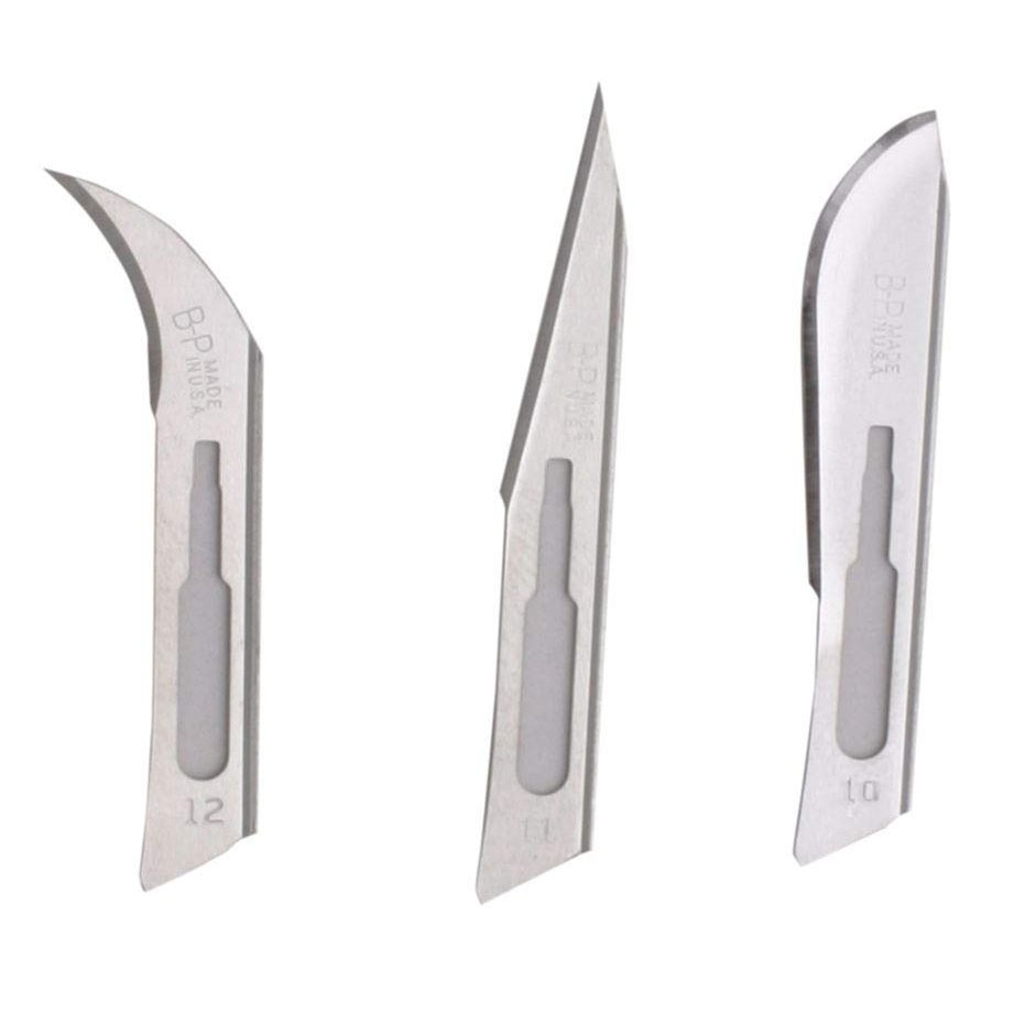 Bard Parker Carbon Steel Rib-Back Blade, No. 10