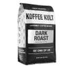 Koffee Kult Dark Roast Whole Bean Coffee 100% Arabica Coffee Beans, Gourmet Artisan Blend with Chocolate & Cinnamon Notes - 80oz Resealable Bag view 1