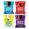 SkinnyDipped Snack Attack Minis Almond Variety Pack, Healthy Snack, Plant Protein, Gluten Free, 0.46 oz Mini Bags, Pack of 25 view 1
