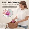 4PS Travel Pill Organizer with 164 Slice Labels10 Compartments Travel Pill Box Portable Folding Small Pill Case Daily Pill Container Used for Carry Storage Medicine Organizer by M MUchengbao view 2