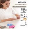 4PS Travel Pill Organizer with 164 Slice Labels10 Compartments Travel Pill Box Portable Folding Small Pill Case Daily Pill Container Used for Carry Storage Medicine Organizer by M MUchengbao view 4