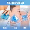 ICEWRAPS Mini Reusable Ice Packs, 3" x 3" Gel Packs, Hot & Cold Therapy for Injuries, Kids Boo Boos, Face, Wisdom Teeth, Mosquito Bite, Headaches & Fever, 6 Pack, Blue  FSA-HSA Eligible view 4