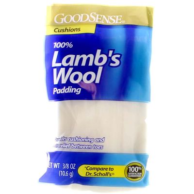 GoodSense Lambs Wool Padding, 3/8 oz Bag - 1/Each