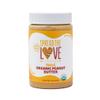 Spread The Love NAKED Organic Peanut Butter, 16 Ounce (Organic, All Natural, Vegan, Gluten-free, Creamy, Dry-Roasted, No added salt, No added sugar, No palm oil) (1-Pack) view 1