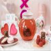 Teabloom Eternal Love Teapot  Glass Teapot (36 oz), Heart-Topped Lid, Glass Loose Leaf Tea Infuser + 2 Gourmet Blooming Teas - Thermal Shock Resistant - Stovetop Safe view 4