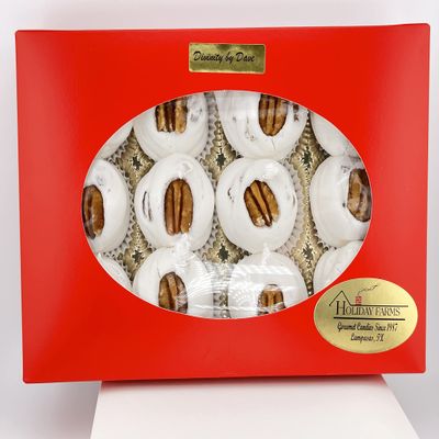 12 Piece Divinity Gift Box (With Pecans) Old Fashioned Divinity, Just Like Home Made