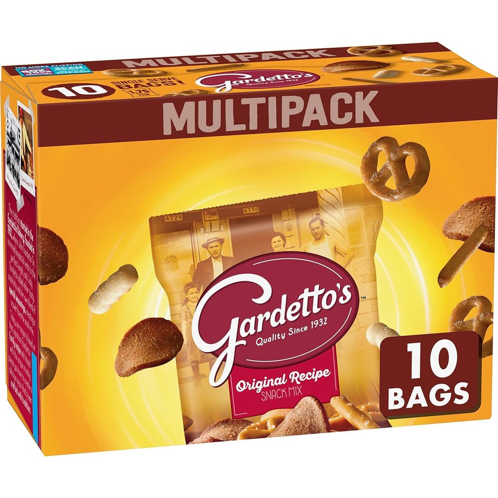Gardetto's Original Recipe Snack Mix Multipack 17.5 oz (Pack of 4)