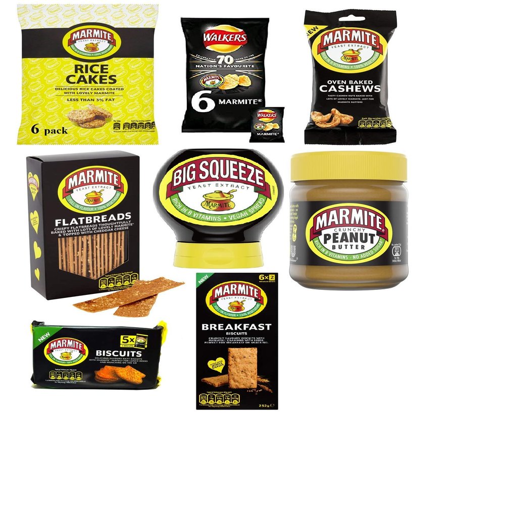 The ultime Jumbo Marmite lovers gift box for those that love the treasure of Marmite for any occasion for anyone