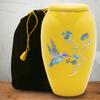 Hummingbird Adult Cremation Urn for Ashes (Yellow) - Mother of Pearl (MOP) - Burial Urn for Female - UrnsDirect2u view 3